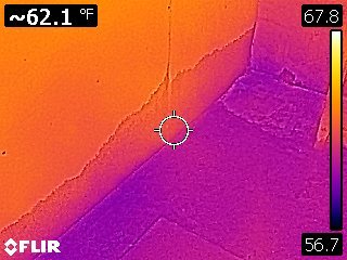 Infrared leak detection